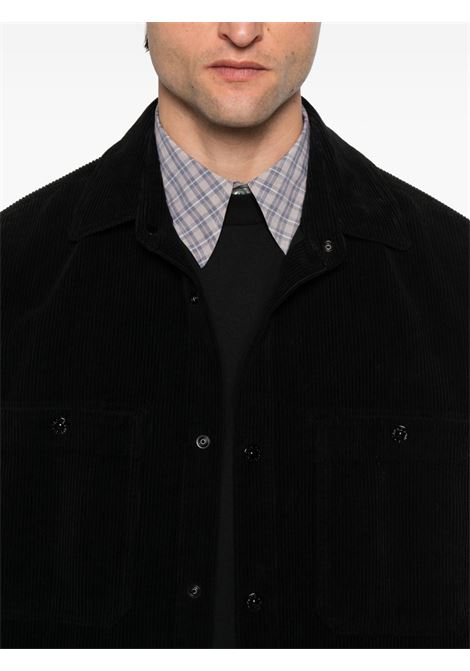 camicia overshirt uomo nera STONE ISLAND | K2S15 1200012 S0212V0029